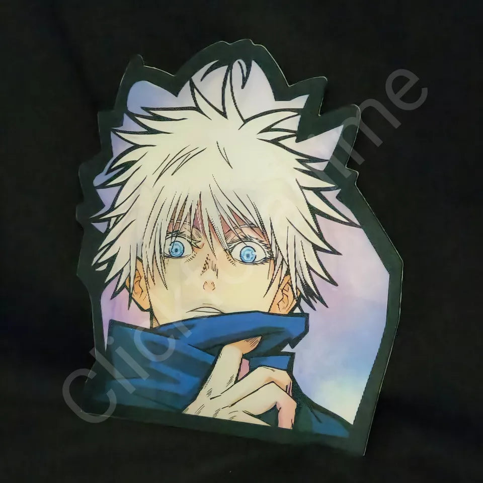 Jujutsu Kaisen: Satoru Gojo 3D Moving Sticker - Anime Manga Lenticular Decal JJK