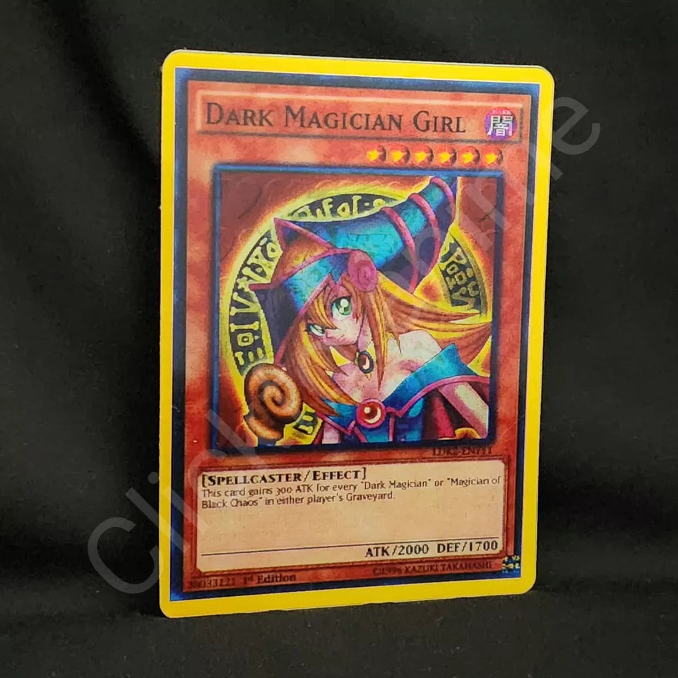Yu-Gi-Oh! Dark Magician Card Set 3D Moving Sticker Anime Manga Lenticular Decal Laptop notebook