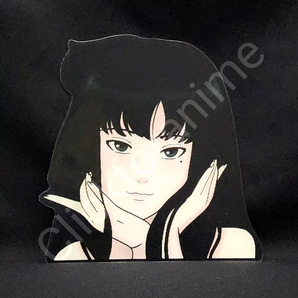 Junji Ito: Tomie 3D Moving Large Sticker Lenticular Decal Horror Anime Manga