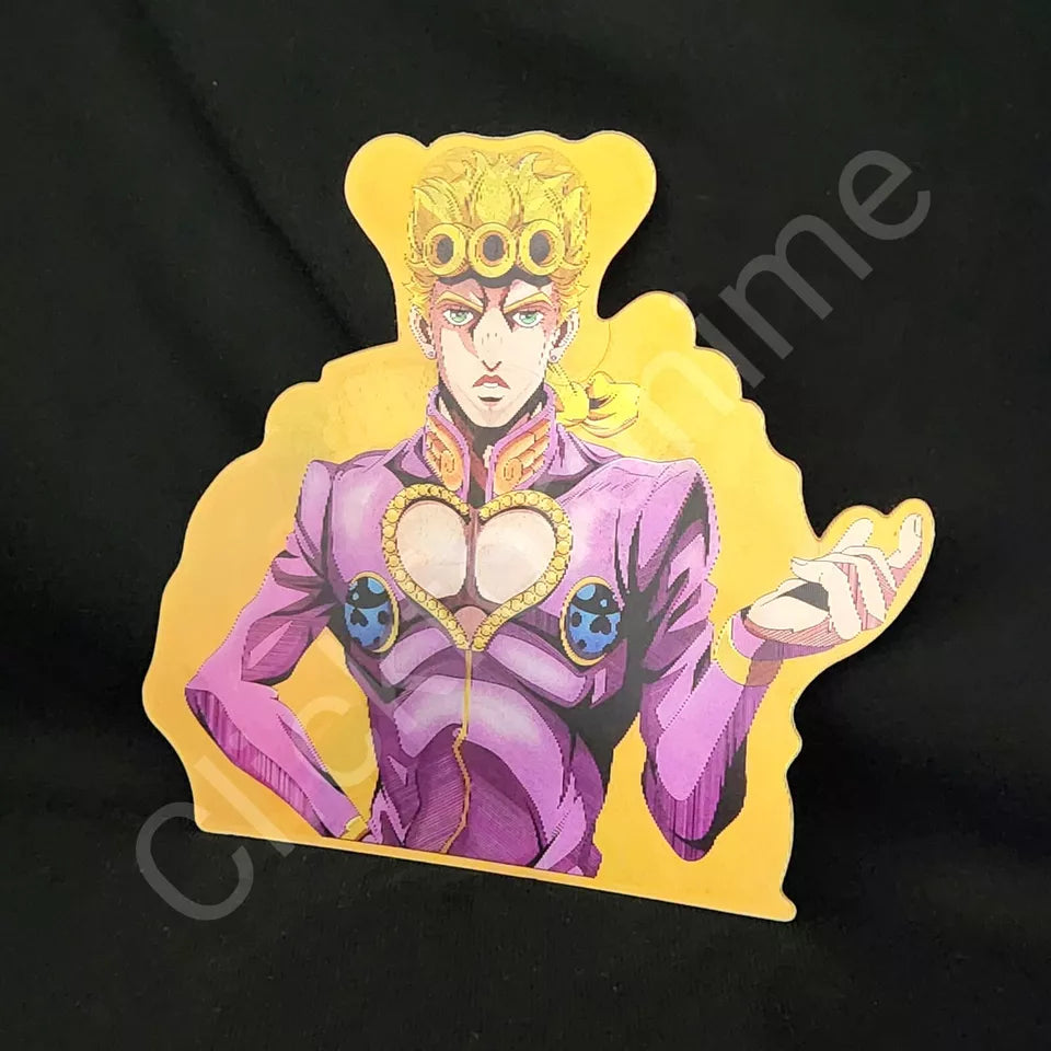 JoJo's Bizarre Adventure: Jotaro + More 3D Moving Sticker Lenticular Anime Decal