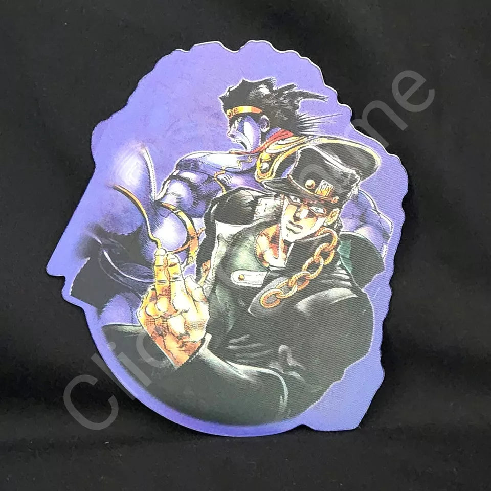 JoJo's Bizarre Adventure: Jotaro Kujo 3D Moving Sticker Anime Lenticular Decal