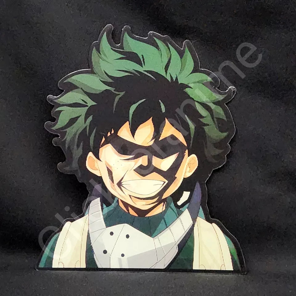 My Hero Academia: Izuku Midoriya 3D Moving Sticker, Anime Manga Lenticular Decal