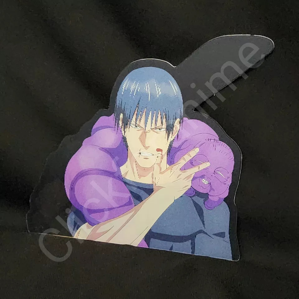 Jujutsu Kaisen: Togi Fushiguro 3D Moving Sticker Anime Manga Lenticular Decal JJK