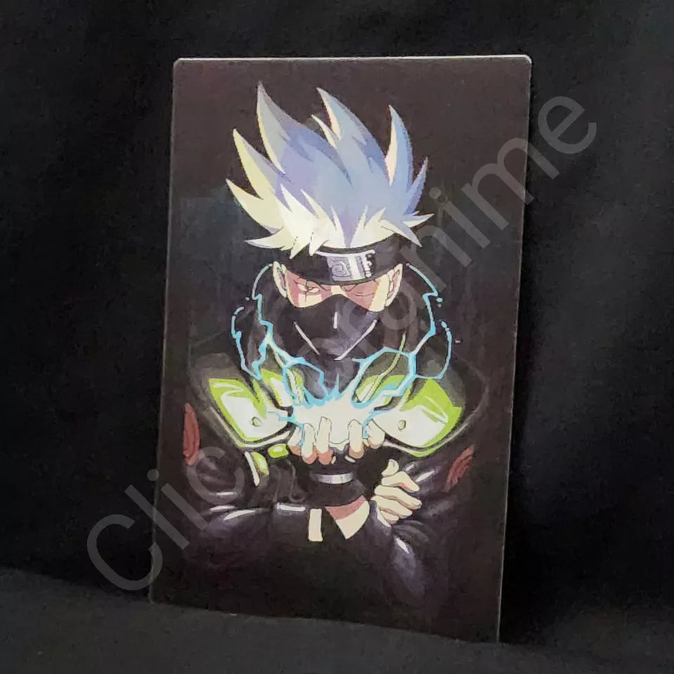 Naruto Shippuden: Kakashi Hatake 3D Moving Sticker Lenticular Car Laptop Decal