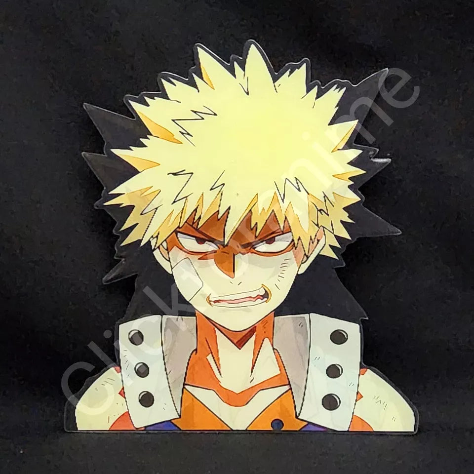 My Hero Academia: Katsuki Bakugo 3D Moving Sticker Lenticular Decal Anime Manga