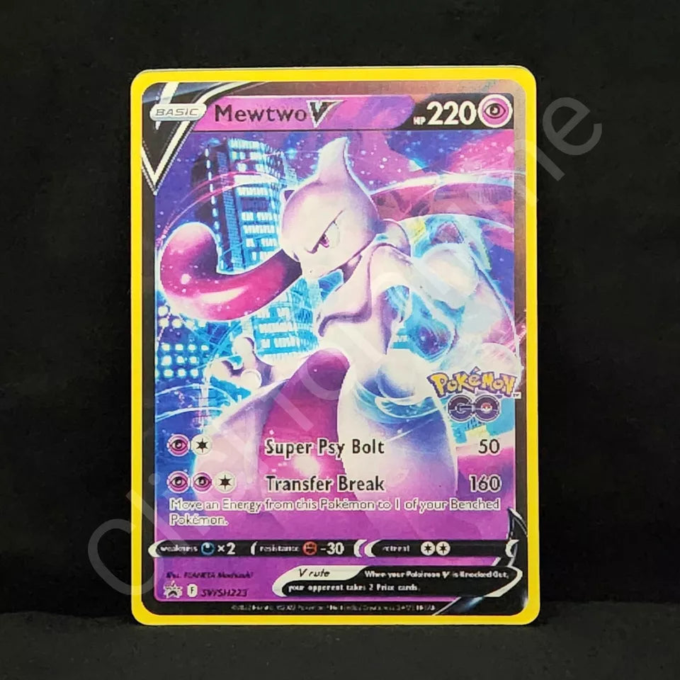 Pokemon: MewTwo Vmax 3D Moving Car Sticker, Lenticular Car laptop Decal