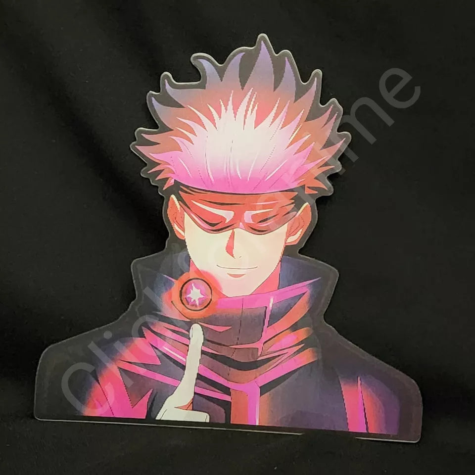 Jujutsu Kaisen: Satoru Gojo - 3D Motion Moving Sticker, Anime Lenticular Decal JJK