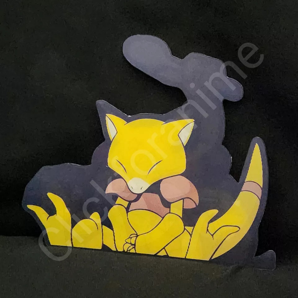 Pokemon: Abra Kadabra abracadabra 3D Moving Sticker Lenticular Decal