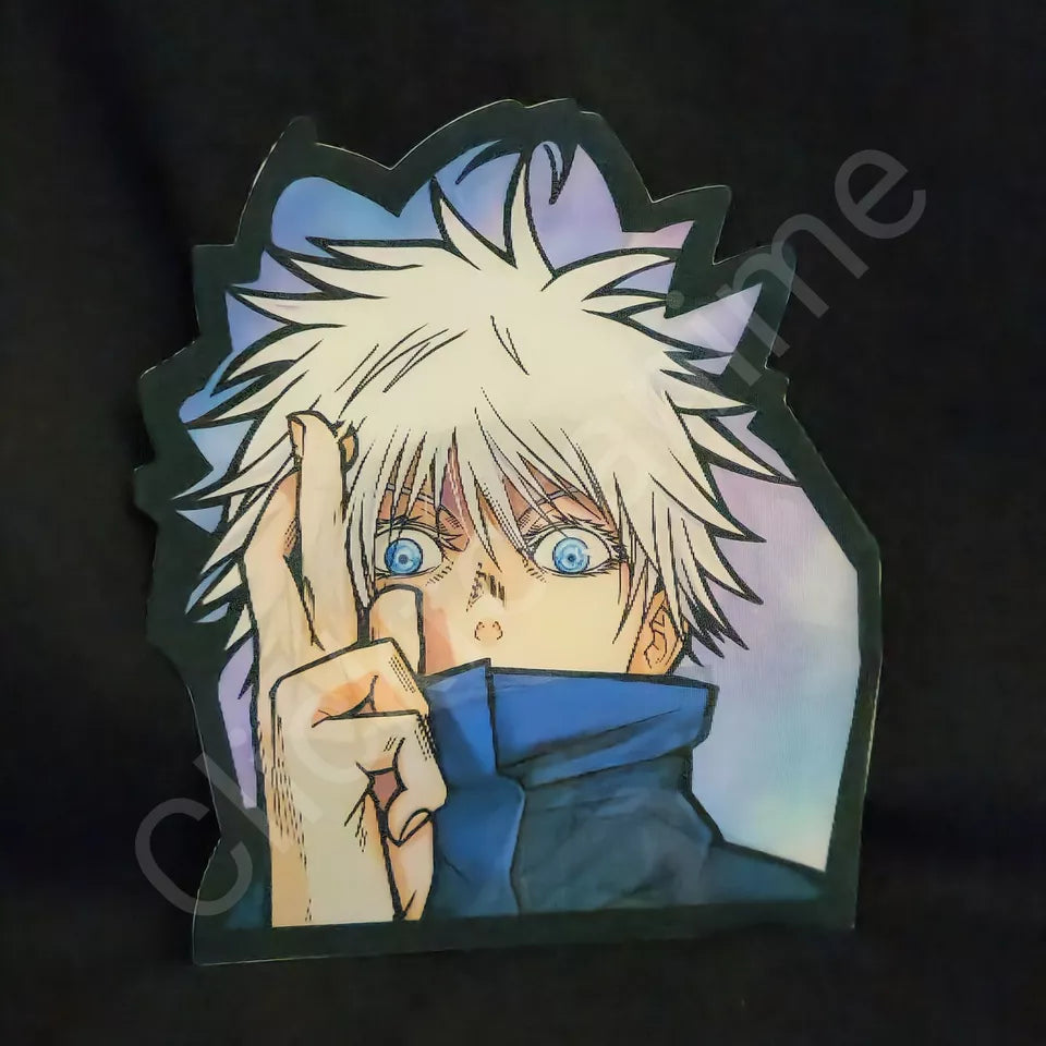 Jujutsu Kaisen: Satoru Gojo 3D Moving Sticker - Anime Manga Lenticular Decal JJK