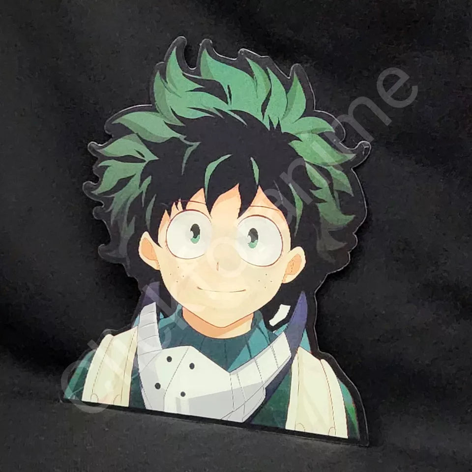 My Hero Academia: Izuku Midoriya 3D Moving Sticker, Anime Manga Lenticular Decal