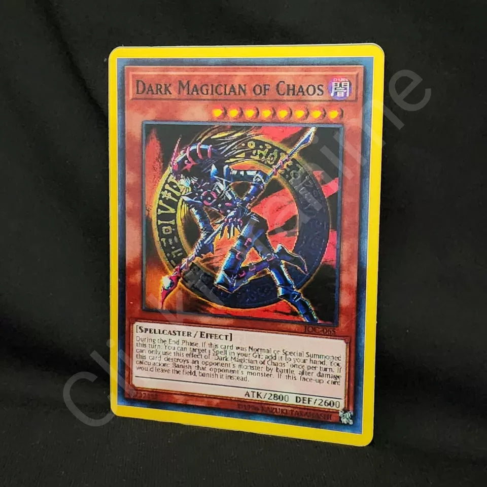 Yu-Gi-Oh! Dark Magician Card Set 3D Moving Sticker Anime Manga Lenticular Decal Laptop notebook