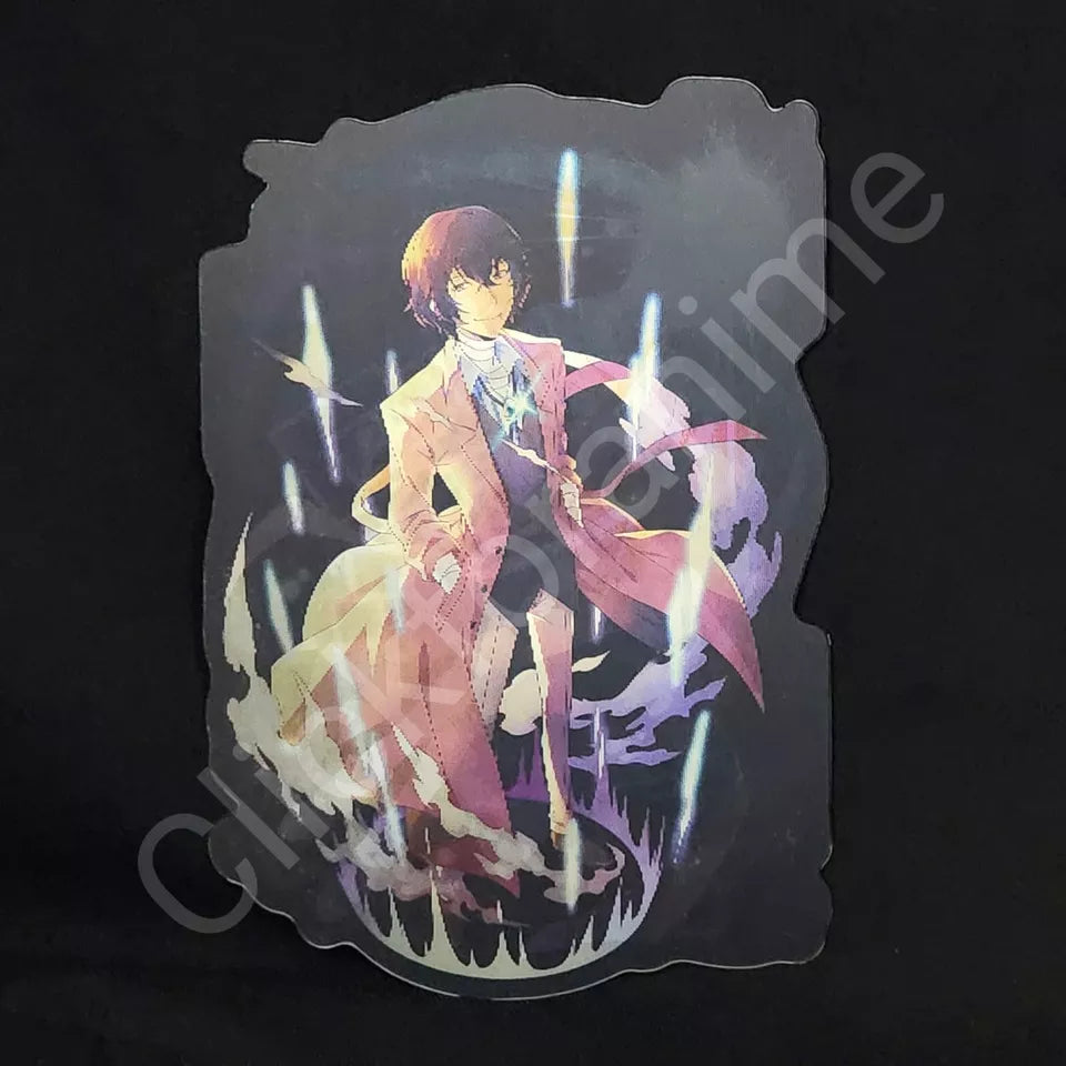 Bungo Stray Dogs: Osamu Dazai 3D Moving Sticker Anime Lenticular Decal