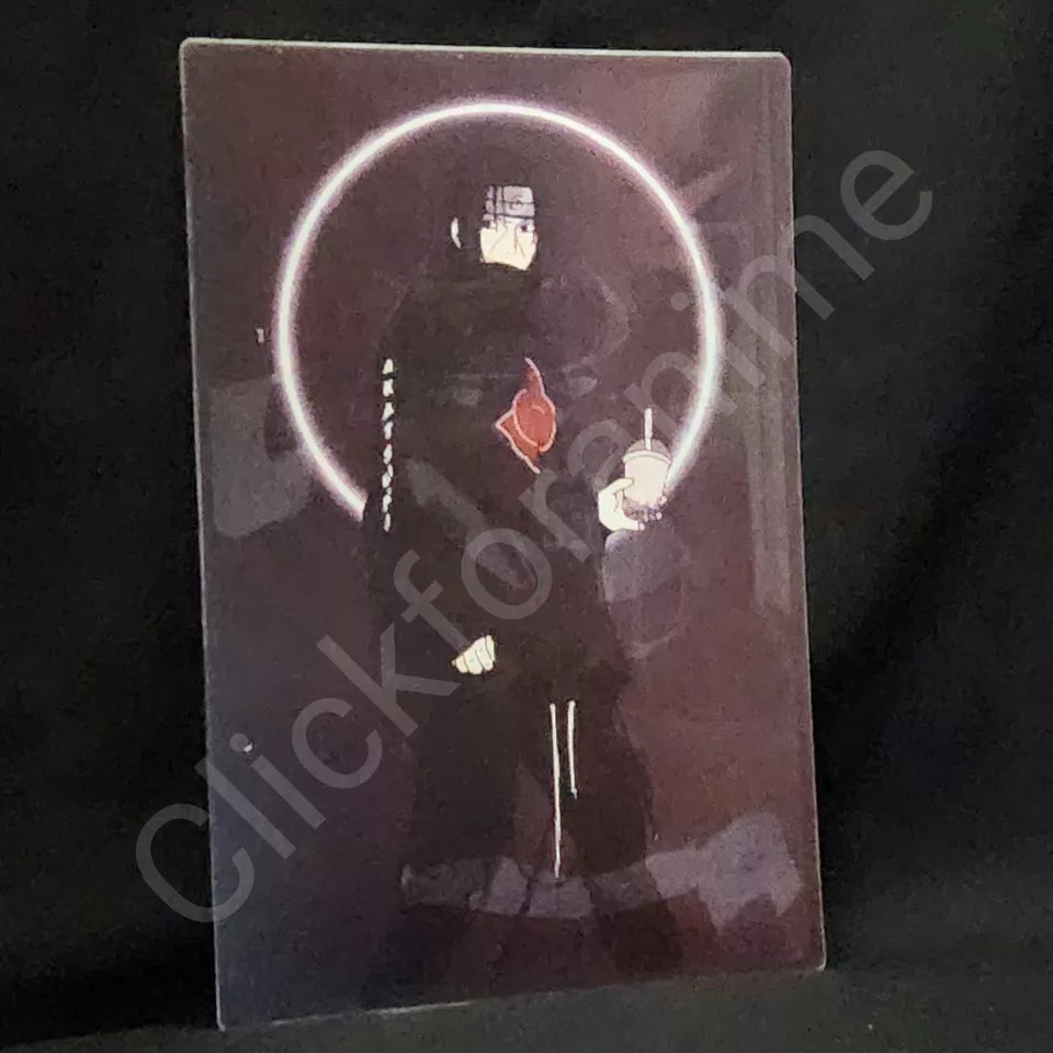 Naruto Shippuden: Kakashi Naruto Itachi 3D Moving Sticker Lenticular Decal