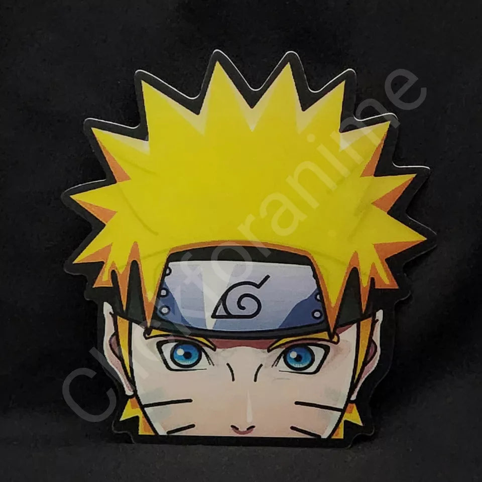 Naruto Shippuden: Naruto Uzumaki 3D Moving Sticker Anime Manga Lenticular Decal