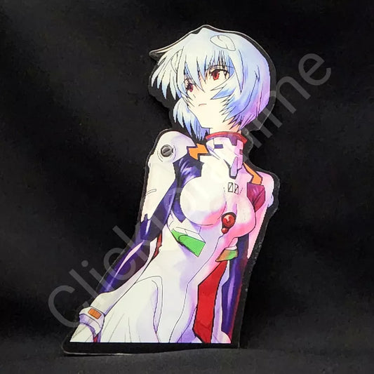 Neon Genesis Evangelion Rei Ayanami 3D Moving Sticker Lenticular Decal