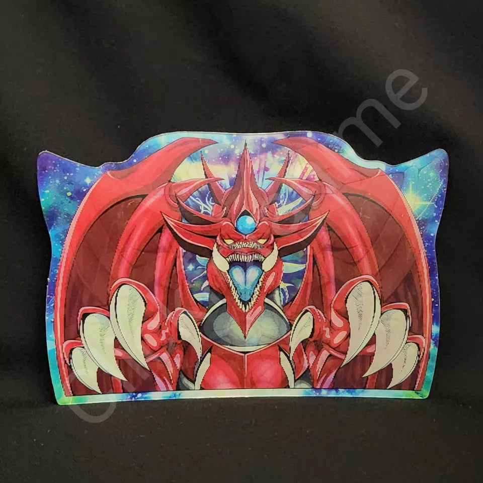 Yu-Gi-Oh! Egyptian God trio 3D Moving Sticker Anime Manga Lenticular Decal Laptop notebook