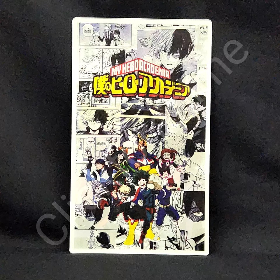 My Hero Academia: Bakugo Midoriya Manga 3D Moving Sticker Lenticular Decal Anime