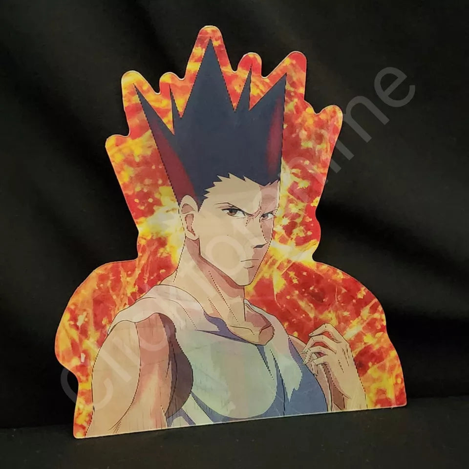 Hunter X Hunter Gon Freecss 3D Moving Sticker Lenticular Car Laptop Decal