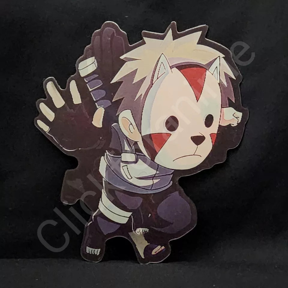 Naruto Shippuden: Anbu Tobi 3D Moving Sticker Lenticular Decal Anime