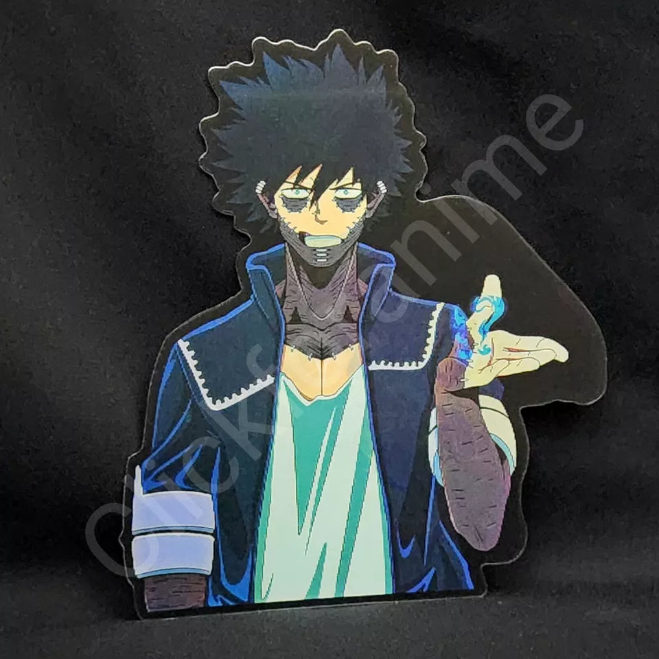 My Hero Academia: Dabi 3D Moving Sticker Lenticular Anime Villain Manga Decal