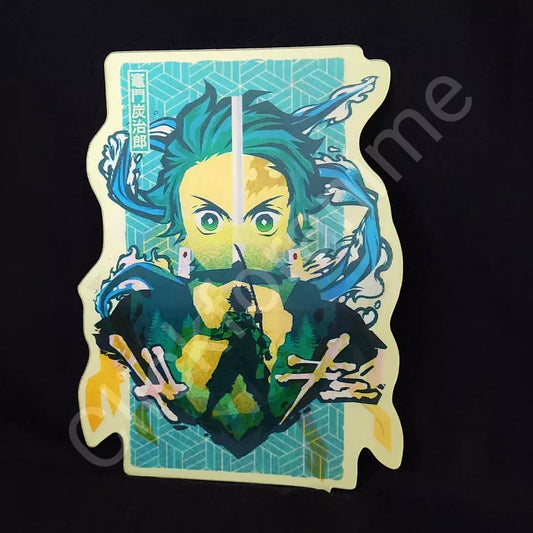 Demon Slayer: Nezuko Tanjiro Zenitsu 3D Moving Sticker Lenticular Anime Manga