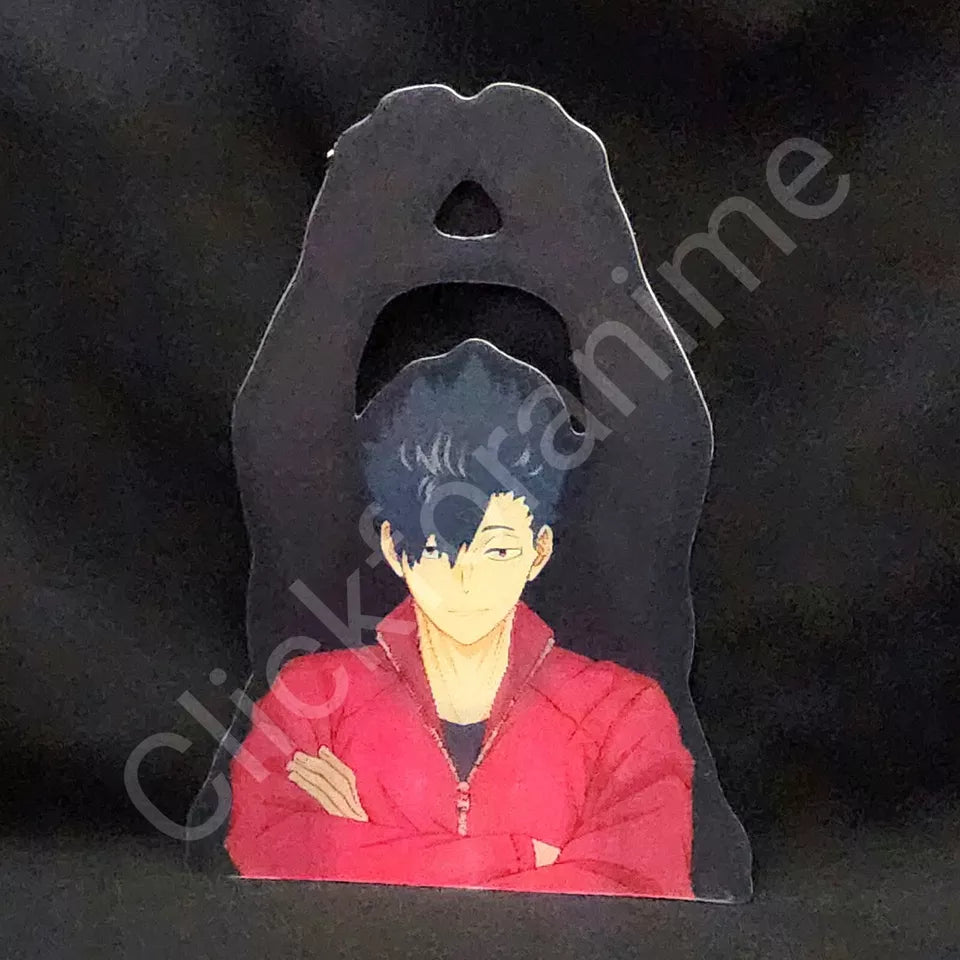 Haikyu!! Tetsurō Kuro 3D Moving Sticker, Anime Manga Lenticular Decal Volleyball