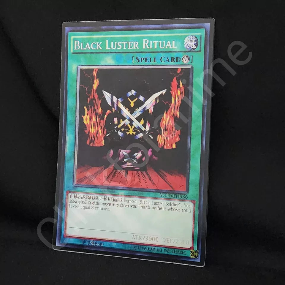 Yu-Gi-Oh! Black Luster soldier Set 3D Moving Sticker Anime Lenticular Decal Laptop notebook