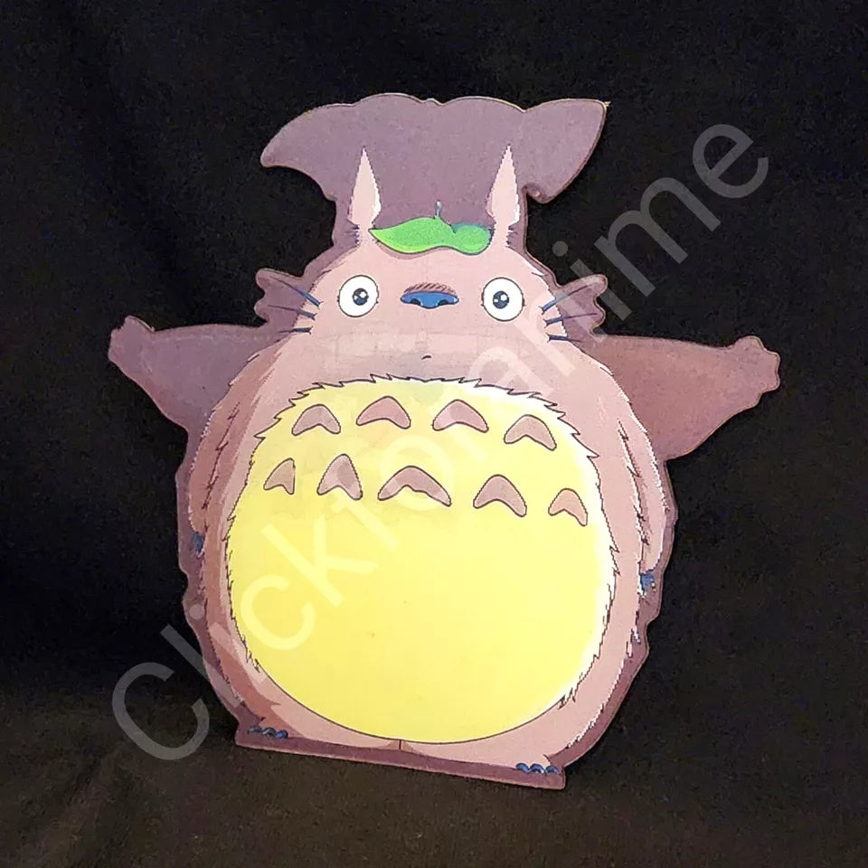 My Neighbor Totoro, Studio Ghibli 3D Moving Sticker Anime Manga Lenticular Decal Notebook Car Laptop