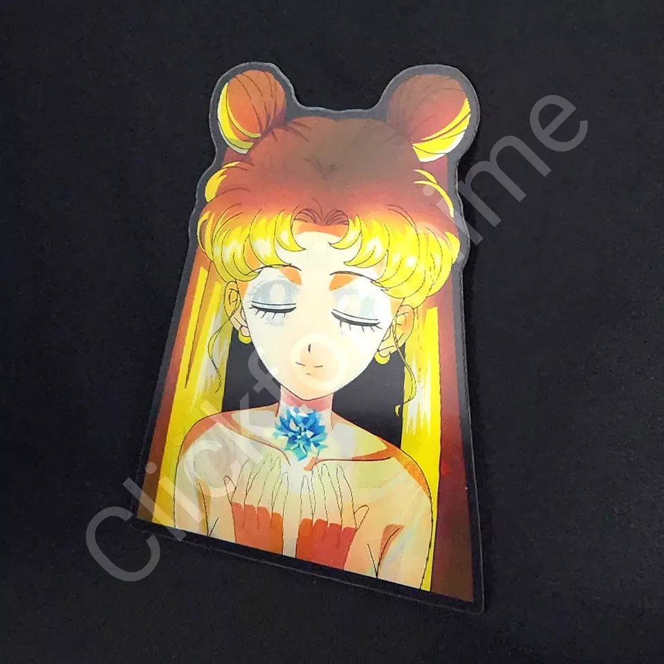 Sailor Moon 3D Moving Sticker Anime Manga Lenticular Car laptop Decal