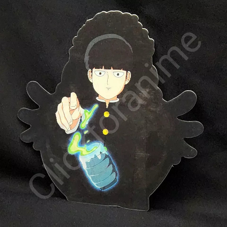 Mob Psycho 100 Kageyama 3D Moving Sticker, Anime Manga Lenticular Decal