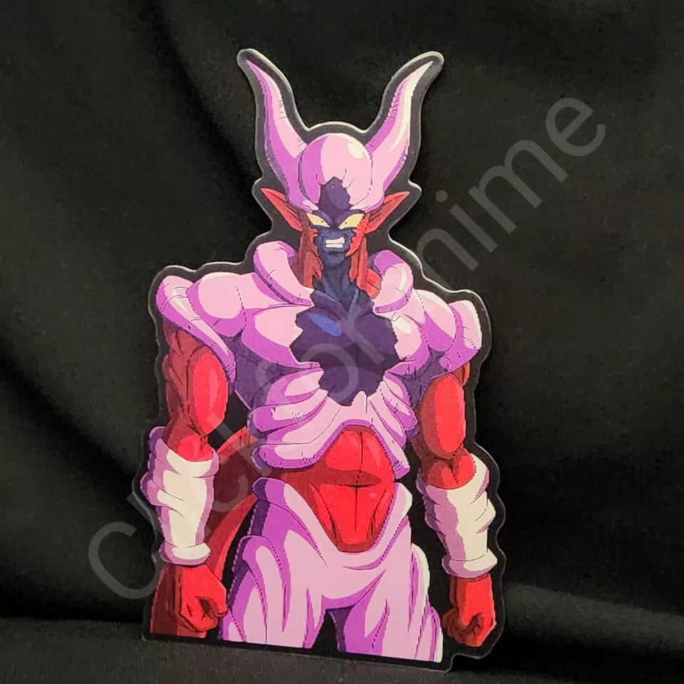 Dragon Ball Z : Janemba, 3D Moving Sticker Lenticular Car Laptop Decal