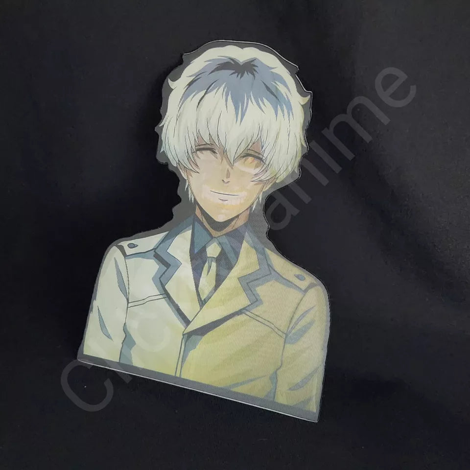 Tokyo Ghoul: Kaneki Ken 3D Motion Moving Sticker Anime Manga Lenticular Decal