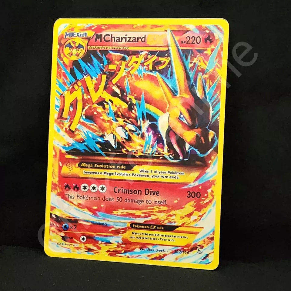 Pokemon: Charizard 3D Moving Sticker, Lenticular Car Laptop Decal