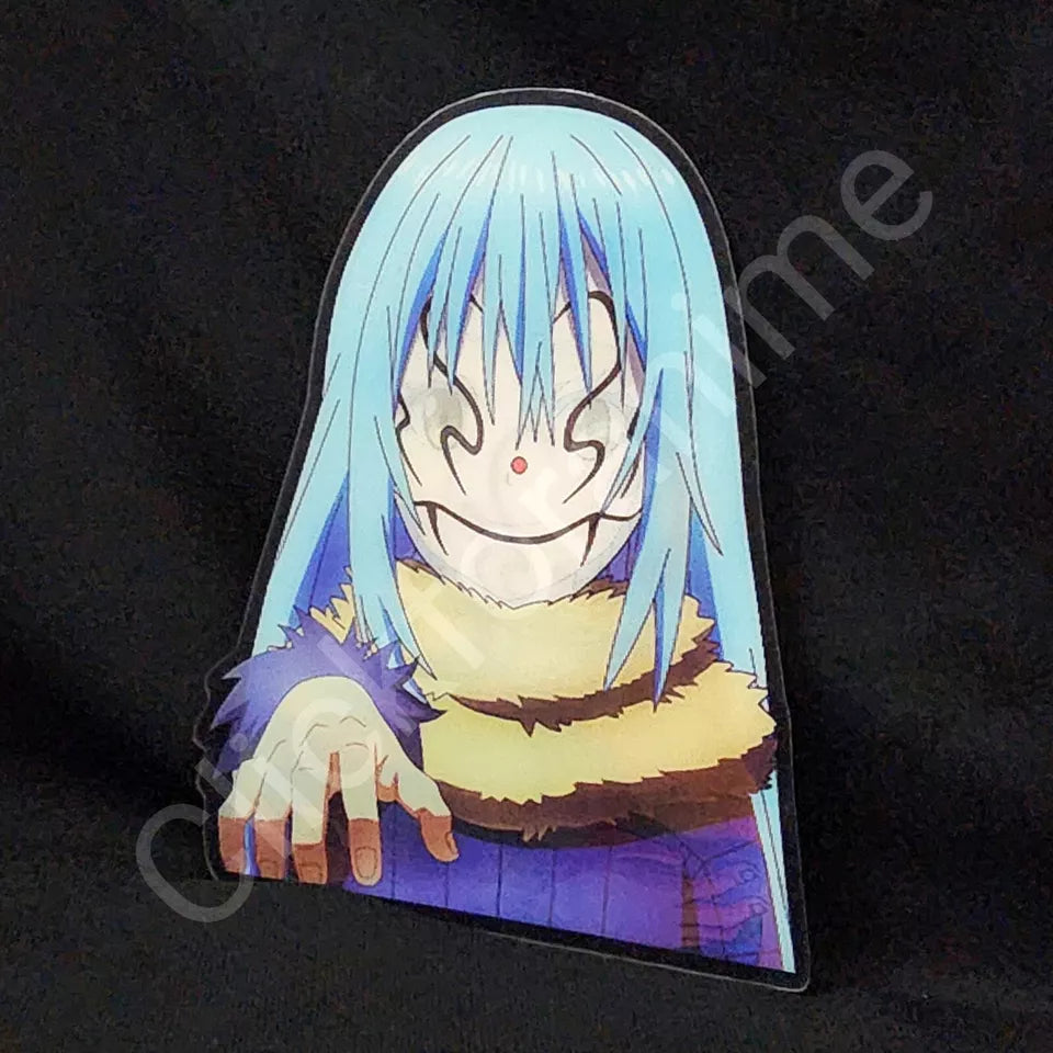 That Time I Got Reincarnated as Slime 3D Moving Sticker Lenticular Decal Rimuru Tempest Car Notebook