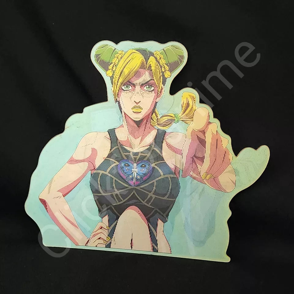 JoJo's Bizarre Adventure: Jotaro + More 3D Moving Sticker Lenticular Anime Decal