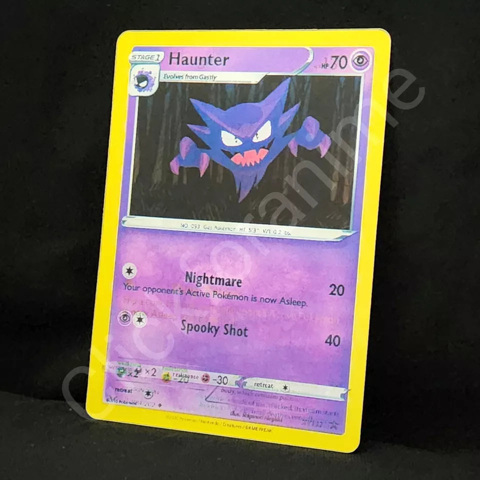 Pokemon: Gengar Hunter Gastly 3D Moving Sticker, Lenticular Car Laptop Decal