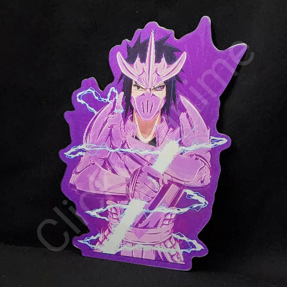 Naruto Shippuden: Sasuke Uchiha Susanoo 3D Moving Sticker Lenticular Decal