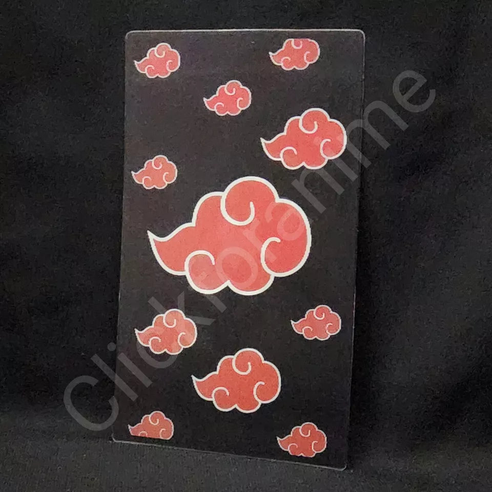 Naruto Shippuden: Akatsuki Cloud 3D Moving Sticker Lenticular Car Laptop Decal