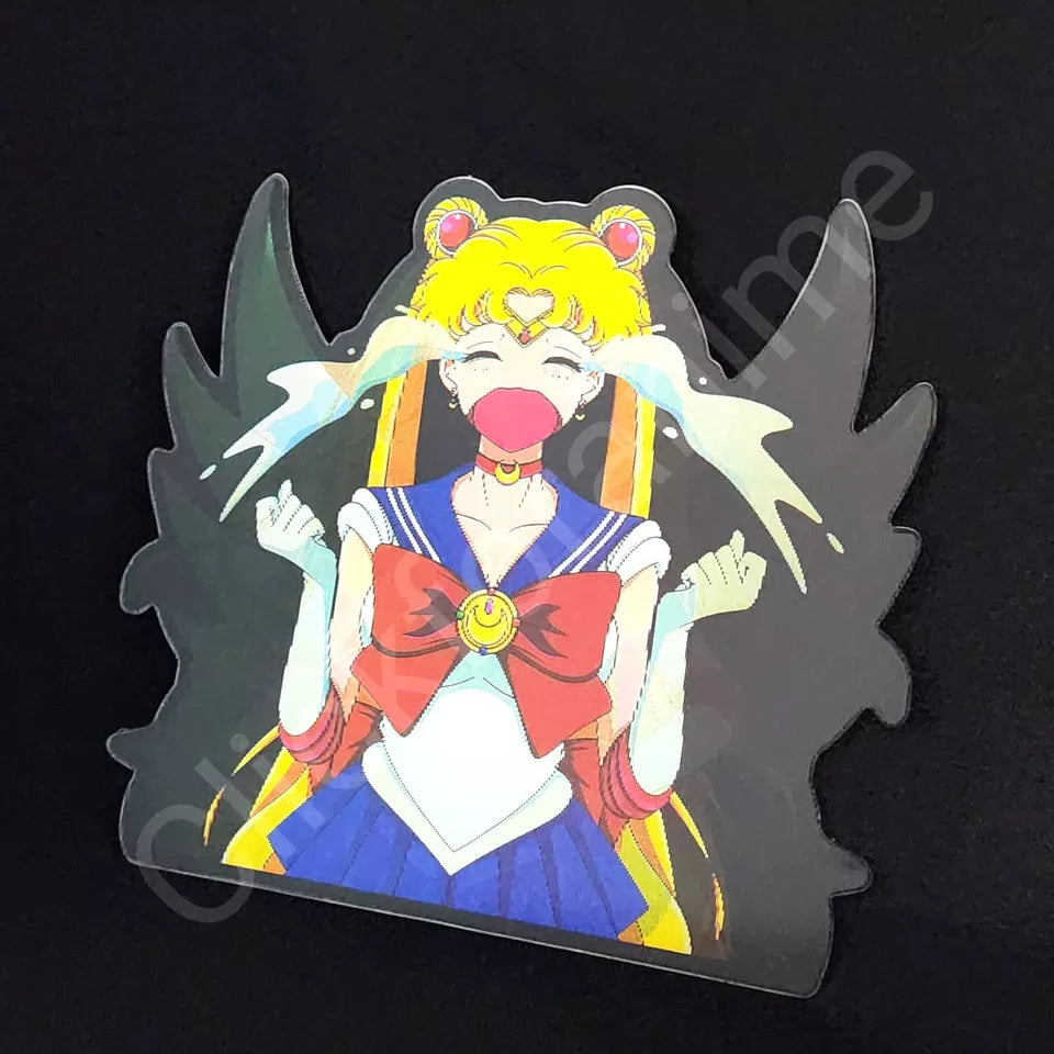 Sailor Moon 3D Moving Sticker Anime Manga Lenticular Car laptop Decal