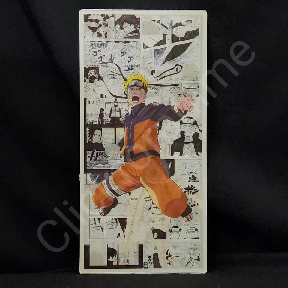 Naruto Shippuden: Naruto Uzumaki Manga Style 3D Moving Sticker Lenticular Decal