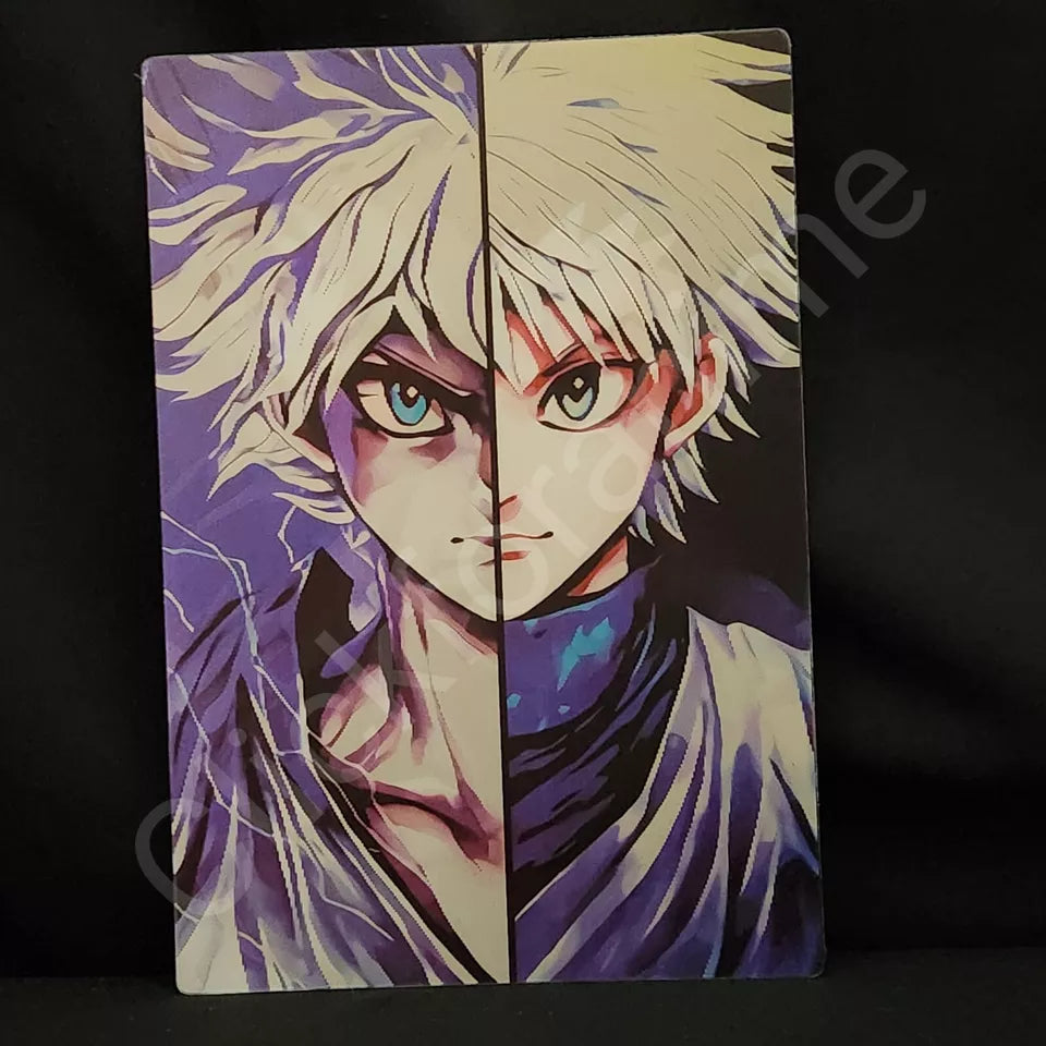 Hunter X Hunter Gon Killua 3D Moving Sticker Lenticular Car Laptop Decal